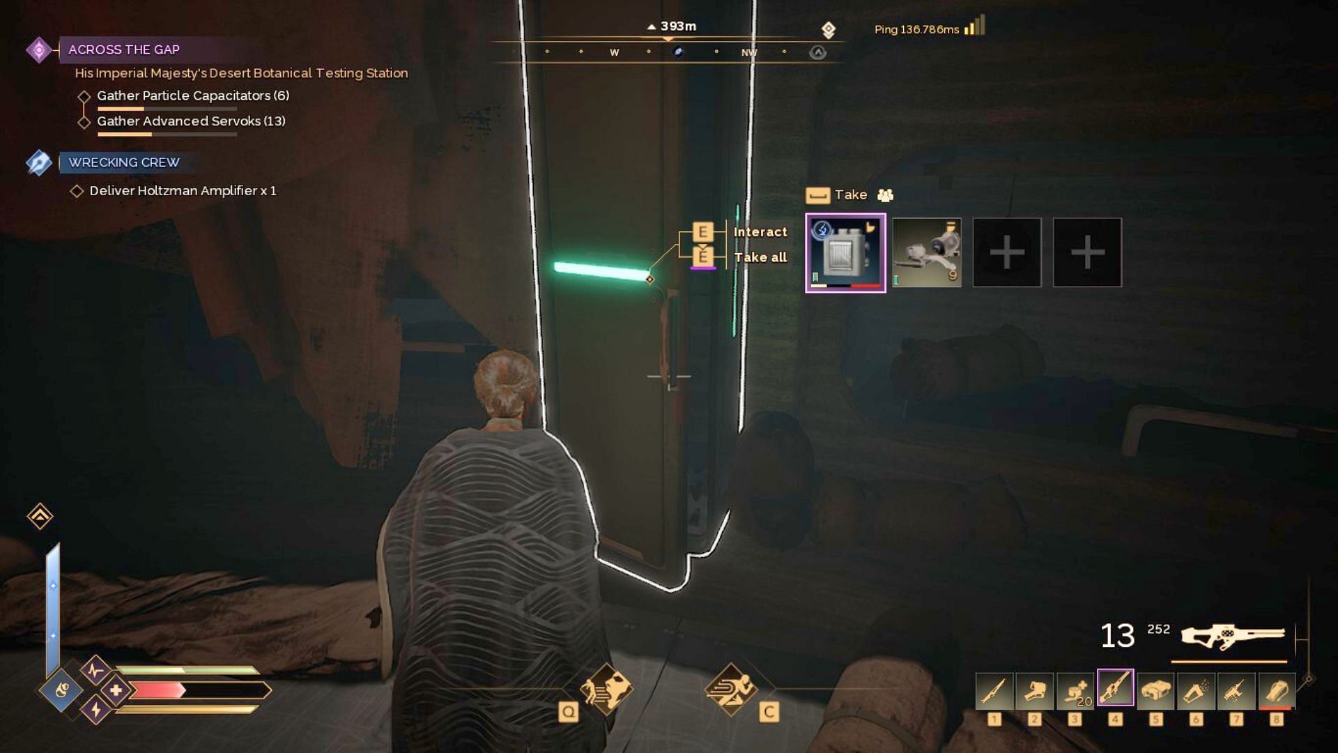 The first loot room will have a massive locker (Image via Funcom)